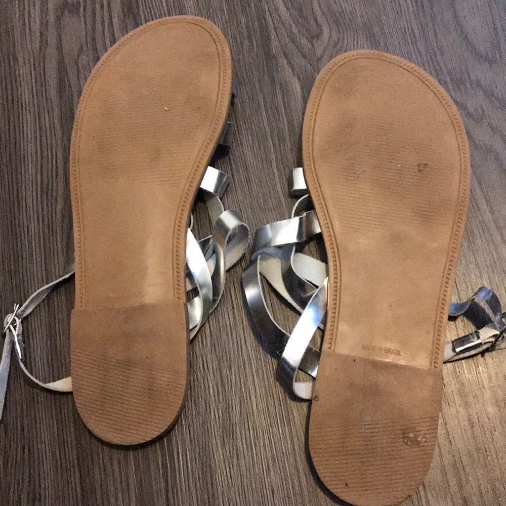 Silver Sandals - image 2
